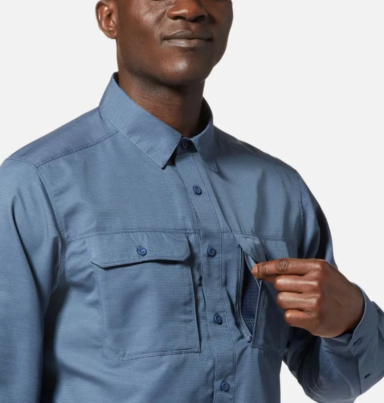 Men's Canyon Long Sleeve Shirt - Zinc