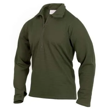 Military E.C.W.C.S. Generation III Mid Weight (Level 2) Zip Neck Shirt
