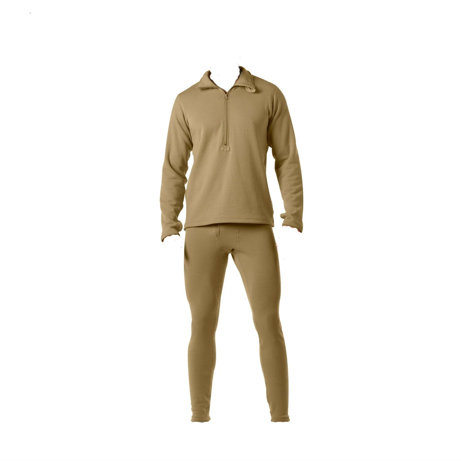 Military E.C.W.C.S. Generation III Mid Weight (Level 2) Zip Neck Shirt