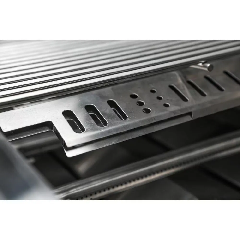Mont Alpi MAi400-DBEVFC Propane 4-Burner Deluxe Island with Beverage Center & Fridge Cabinet