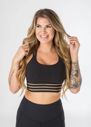 Resilient Sports Bra | Black