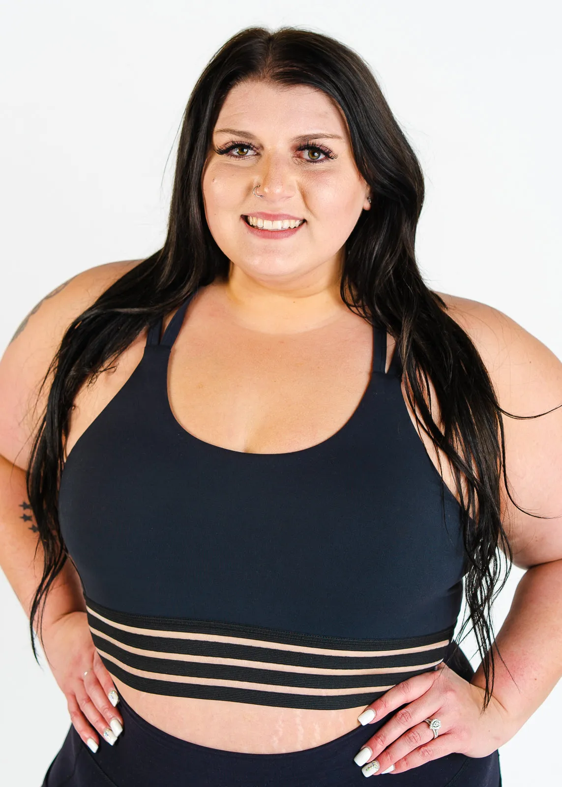 Resilient Sports Bra | Black