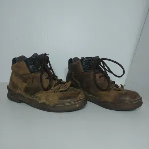Roper Horseshoes Hiking Boots - Size 3 - Pre-owned - HG9ZCU