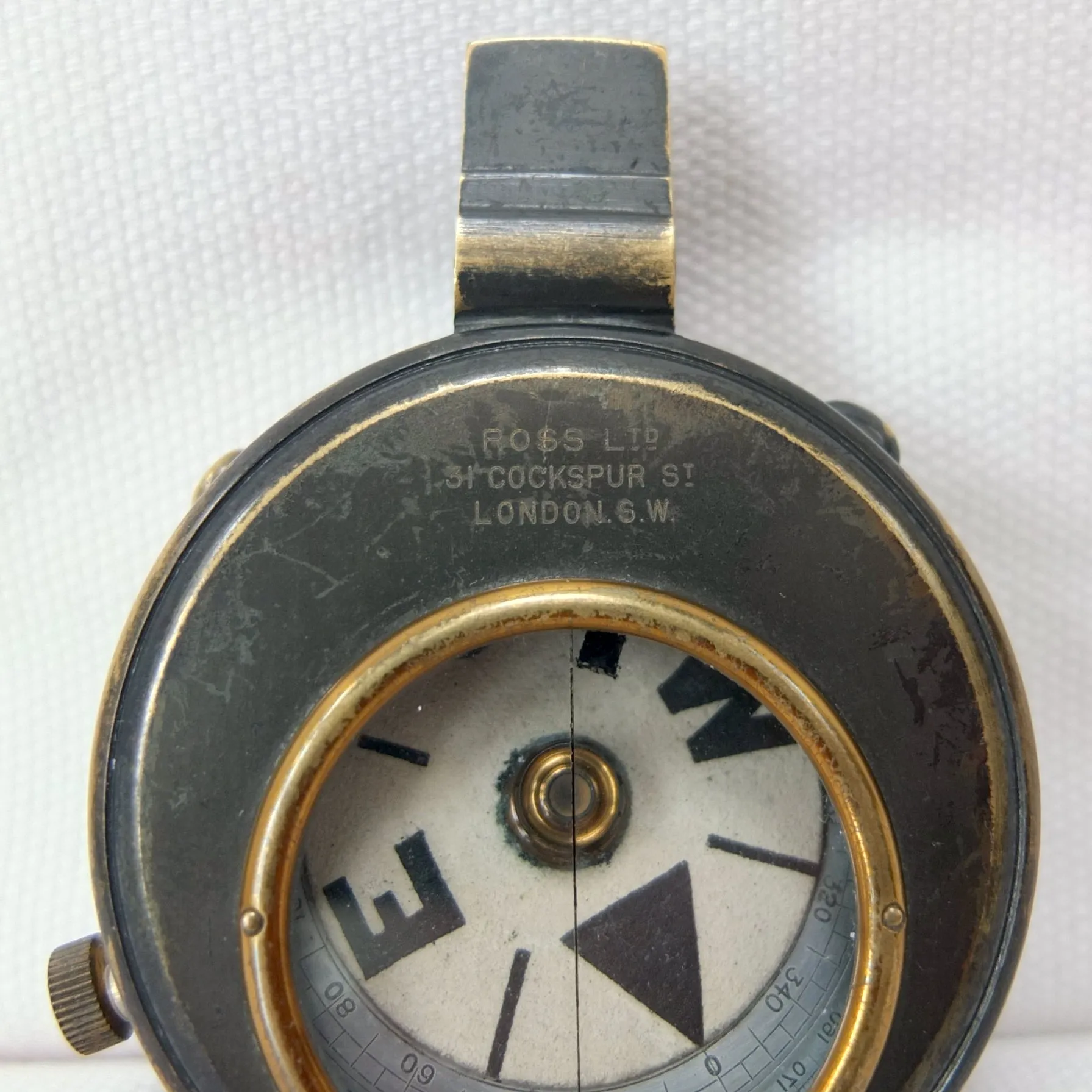 Ross Ltd Military Prismatic Compass c.1905