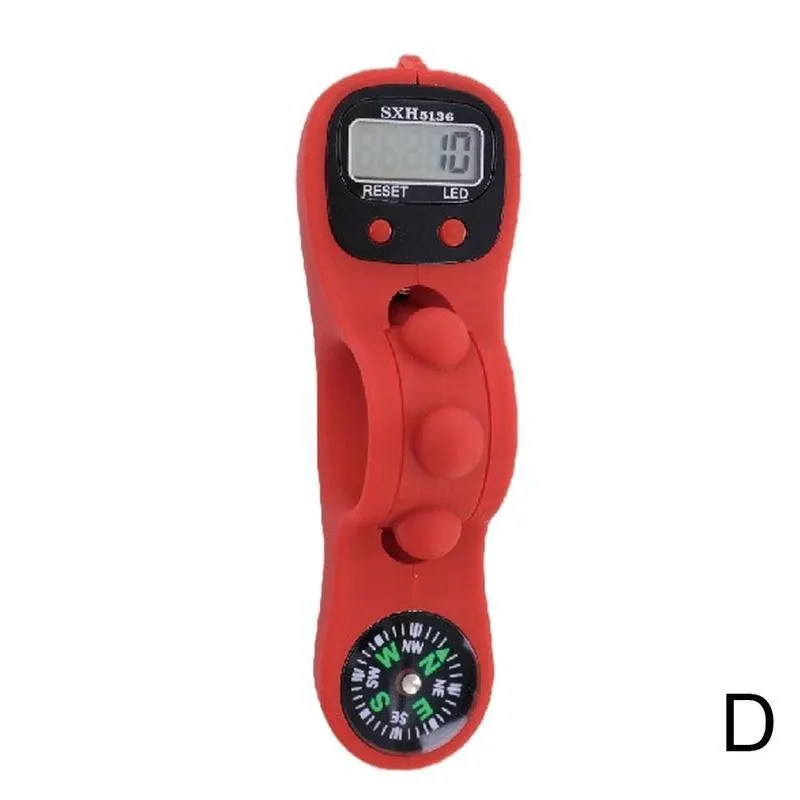 Rotating Prayer Beads With Led Digital Counter Portable Finger Tasbeeh Misbaha Counter Prayer Islamic Tasbih Muslim Eid Gifts