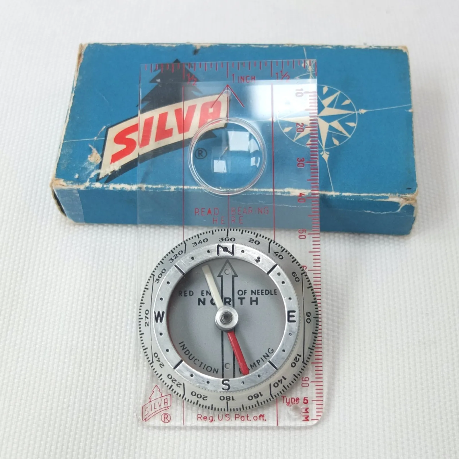 Silva Type 5 Induction Damped Compass c.1960