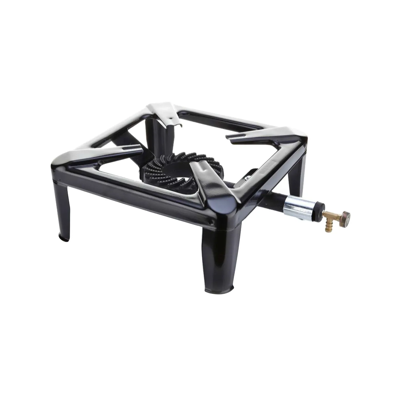 Single Burner Cast Iron Indoor Outdoor Camping Stove Cooker Made in Italy
