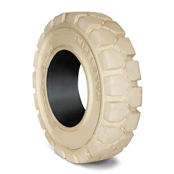 Solid Resilient Forklift Tires 21x8-9 - 6" Rim Width