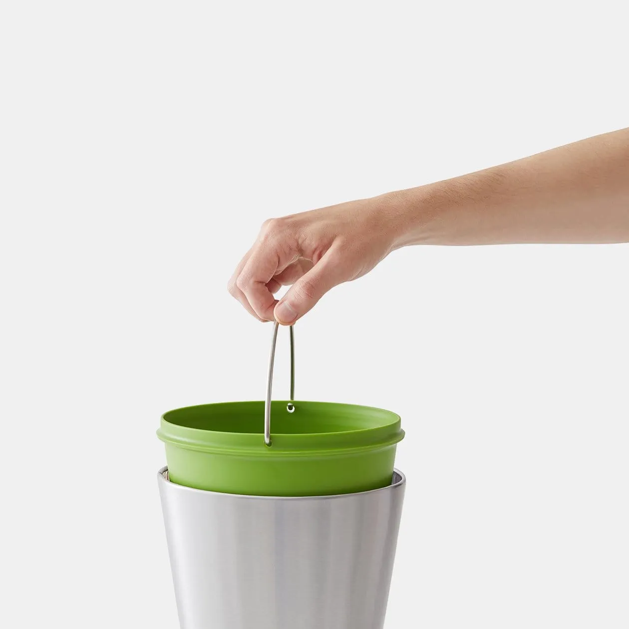 Stainless Steel Compost Bin