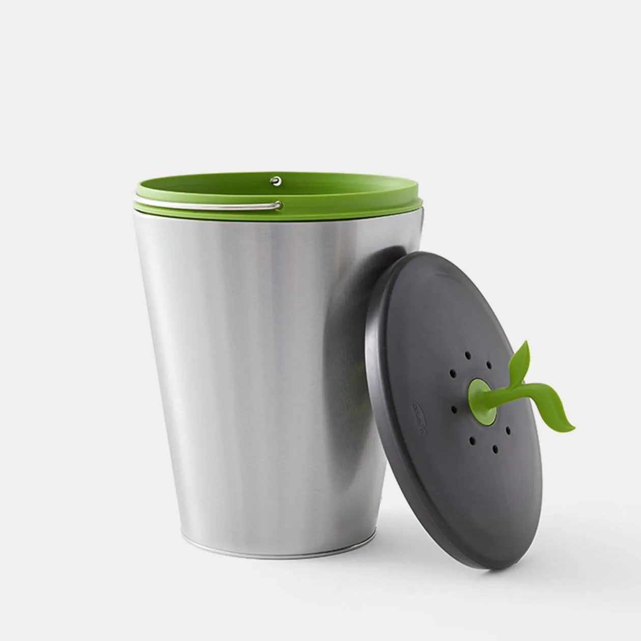 Stainless Steel Compost Bin
