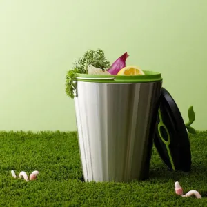 Stainless Steel Compost Bin
