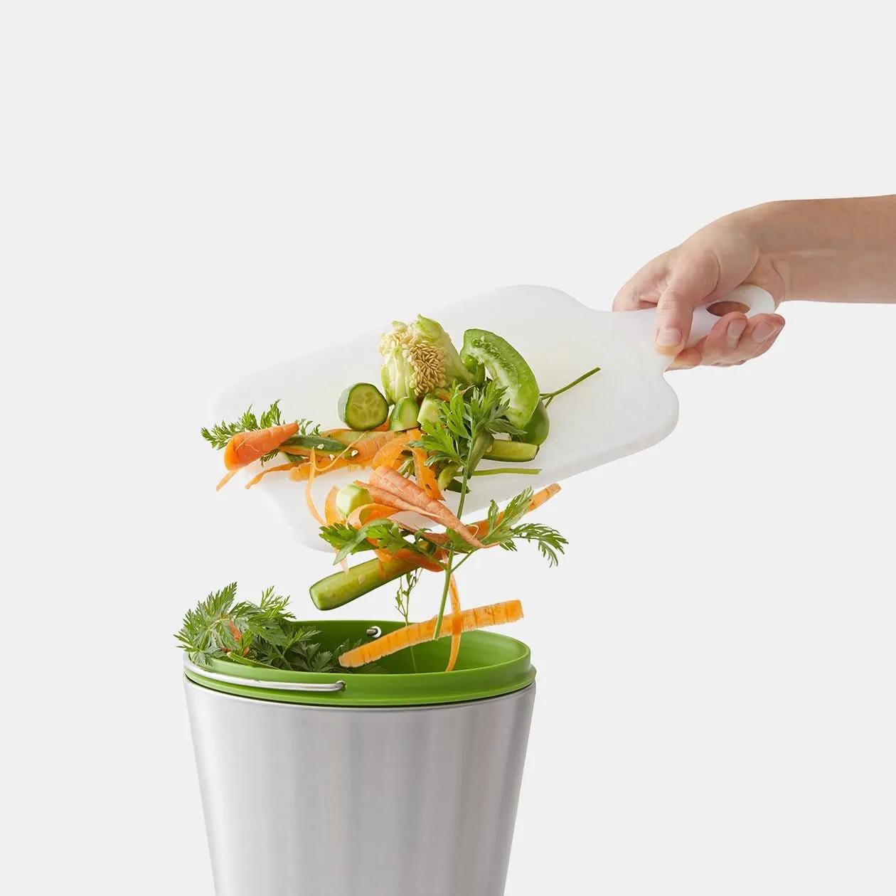 Stainless Steel Compost Bin