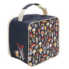 Super Zippee Lunch Tote - Mostly Mushrooms