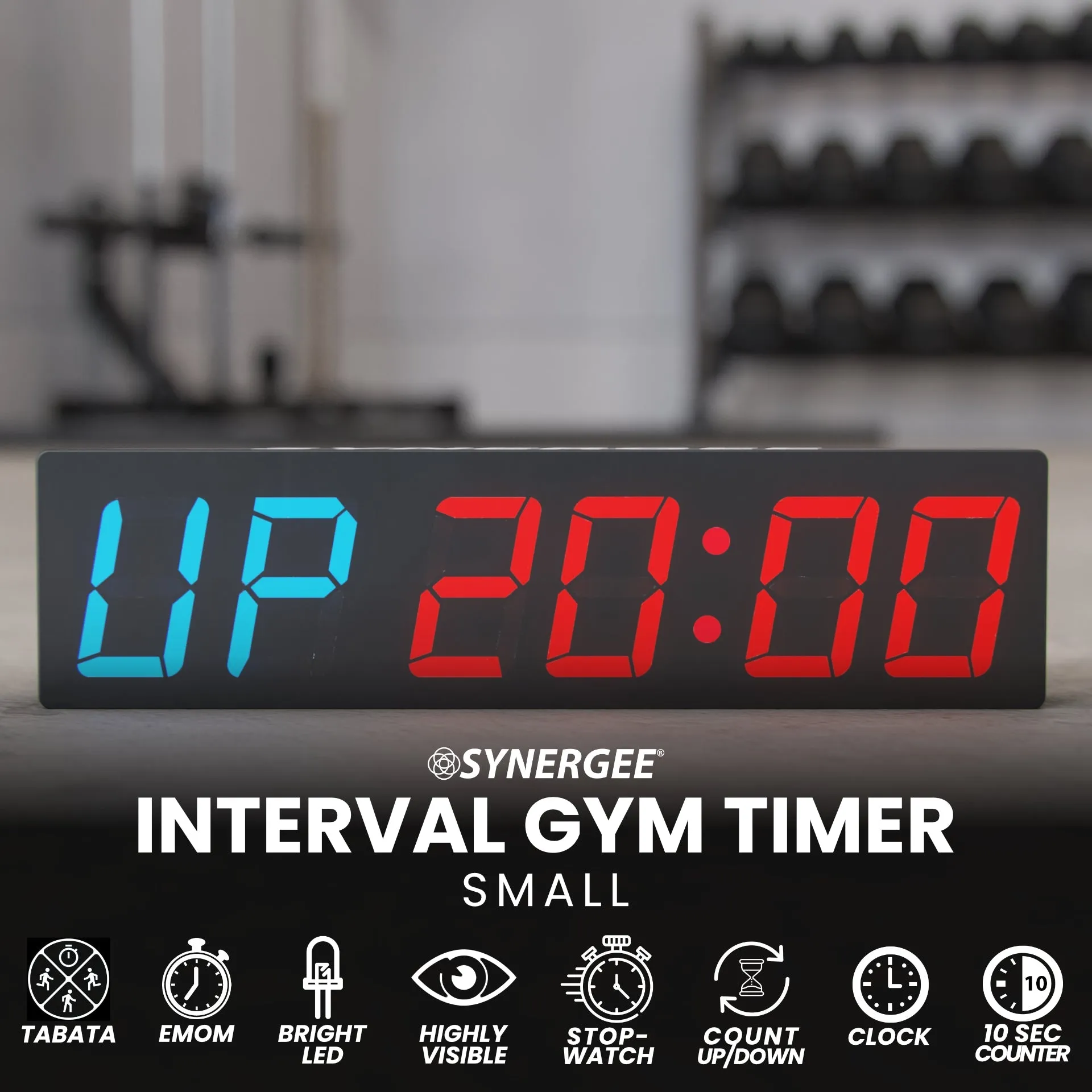 Synergee Customizable Interval Gym Timer