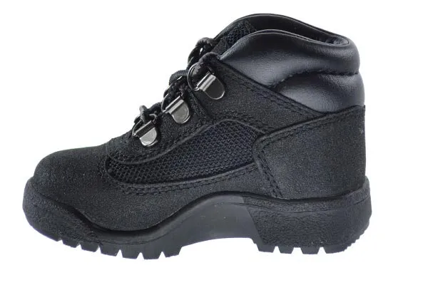 Timberland Baby Toddlers Waterproof Scuffproof Field Boots Black