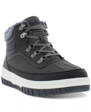 Weatherproof Vintage Men's Larry Fleece-Lined Boots  Color Grey Size 10