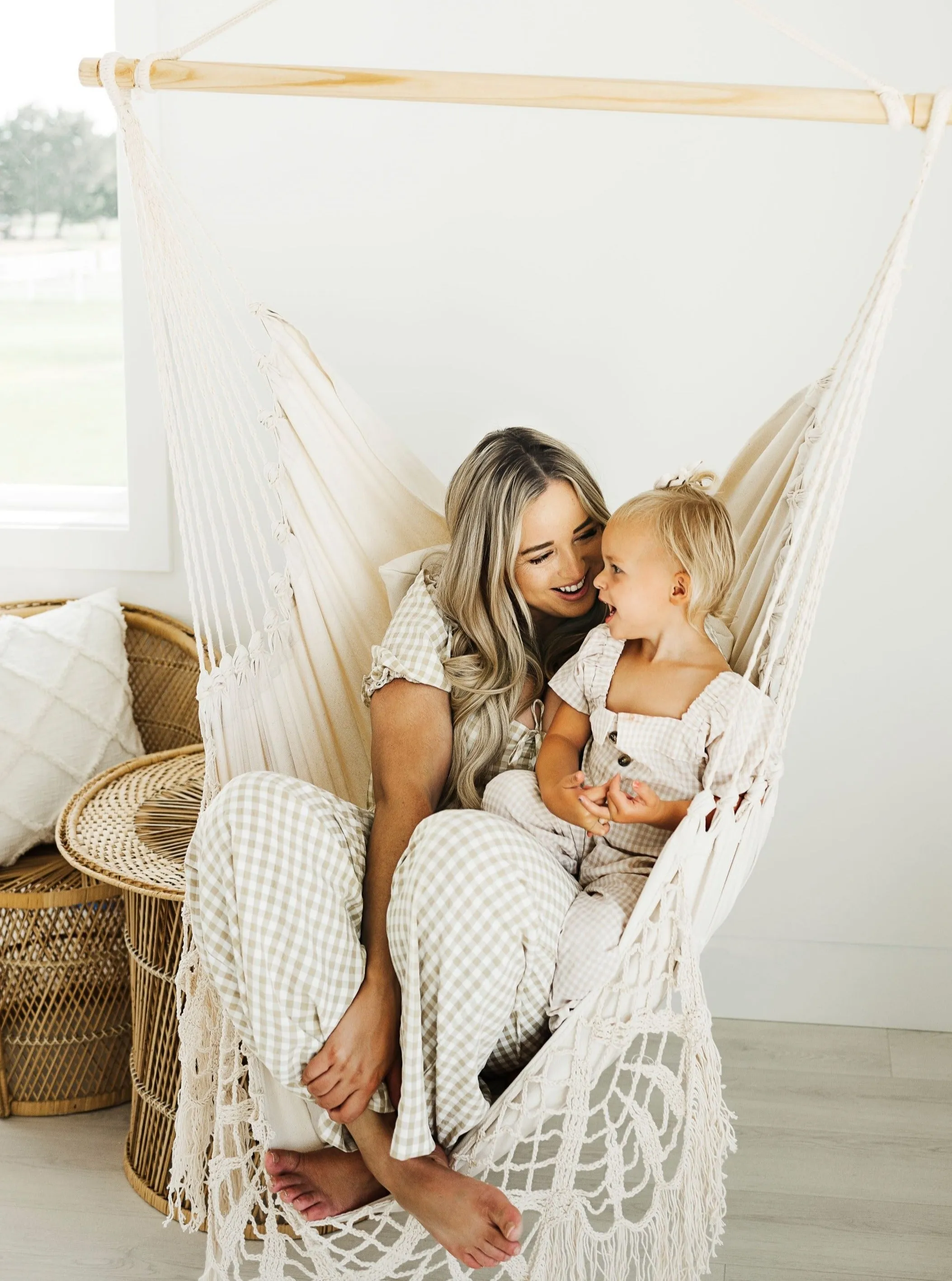 White Crochet Hammock Chair Swing | NINA