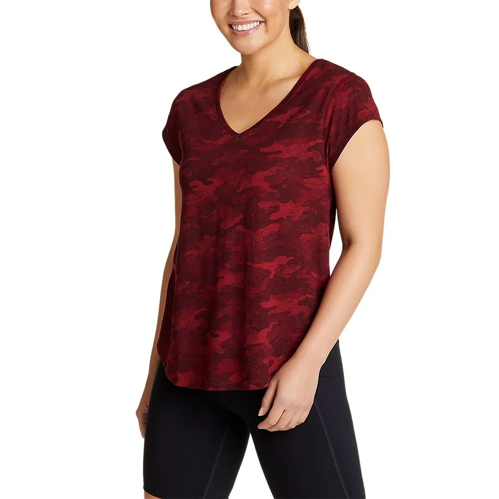 Women's Tryout Short-Sleeve V-Neck T-Shirt - Print